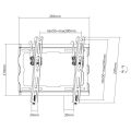 SBOX Wall mount with tilt PLB-3422T-2