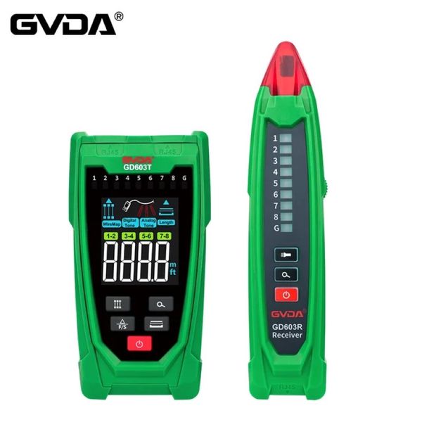 GVDA GD603, Wire tracker, Tester LAN kabelů