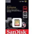 SanDisk Extreme SD karta, 256 GB, V30, U3