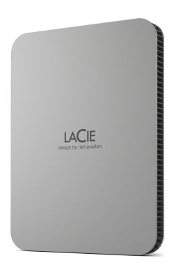 LaCie Mobile/2TB/HDD/Externí/2.5"/Stříbrná/3R
