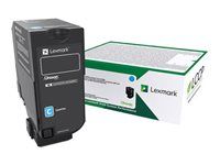 Vysoká výtěžnost - azurová - originální - kazeta s barvivem LCCP, LRP - pro Lexmark CS725de, CS725dte