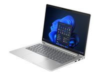 AI PC - design se závěsem 177 stupňů - Intel Core Ultra 7 - 255U / až 5.2 GHz - Win 11 Pro - Intel Graphics - 32 GB RAM - 512 GB SSD NVMe - 14" IPS 1920 x 1200 - Gigabit Ethernet - Wi-Fi 7, Bluetooth - stříbrný hliník - kbd: česká/slovenská - s HP 3 roky podpory notebooku v místě