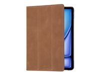 Pouzdro s klopou pro tablet - kůže full-grain - bronz - 10.9" - 11" - pro Apple 10.9-inch iPad Air (4. generace, 5. generace); 11-inch iPad Air (M2, M3, M4)