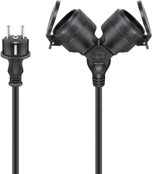 Prodlužovací kabel 2 zásuvky 25m GOOBAY 65436