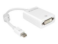 DVI adaptér - Mini DisplayPort (M) do DVI-I (F) - 18 cm