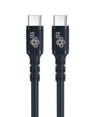 TB USB C - USB C 60W Jelly kabel 1m černý
