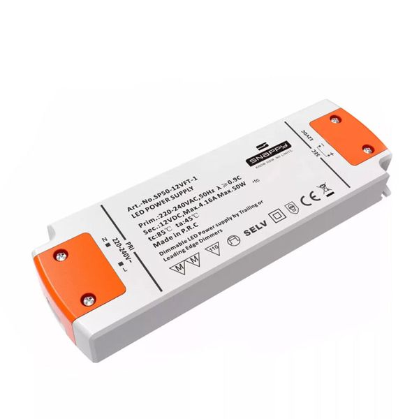 Zdroj pro LED 50W/12V SNAPPY SP50-12VFT-1 Profi