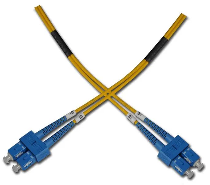 Optický patchkabel duplexní, SC-SC 9/125um SM 5m, OS2
