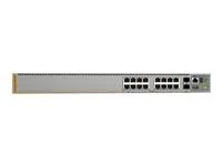 Přepínač - L3 - řízený - 16 x 100/1000/2.5G/5G (PoE+) + 2 x 10 Gigabit SFP+ - obousměrný průtok vzduchu - Lze montovat do rozvaděče