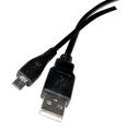 Kabel TIPA USB 2.0 A/Micro USB 1,8m černý