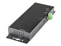 Startech 4 Port USB C Hub 10Gbps, Metal Industrial USB-C Hub, 2x USB-C & 2x USB-A, ESD Surge Protection, USB-C or USB-A Host, Self-Powered, Mountable USB 3.1 Gen 2 Type-C Hub - Commercial/Rugged USB Hub - Rozbocovac - 2 x USB 3.2 Gen 2 + 2 x USB-C 3.2 Gen 2 - desktop