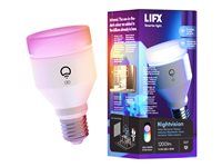 LED žárovka - tvar: A60 - E27 - 11.5 W (ekvivalentní 80 W) - třída F - několikabarevné/teplé na studené bílé světlo - 1500-9000 K - bílá