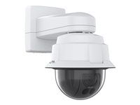 AXIS Q6088-E - Sítová bezpecnostní kamera - PTZ - venkovní, interiérový - odolná proti vandalum a vode - barevný (Den a noc) - 3840 x 2160 - 2160p - objektiv auto iris - GbE - H.264, H.265, MPEG-4, MJPEG, HEVC - PoE Class 6 - kompatibilní s TAA
