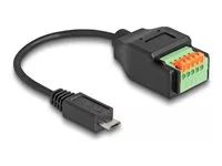 USB 2.0 Cable Type Micro-B male to Termi
