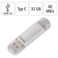 HAMA FlashPen Laeta, USB-C/A 3.2 (Gen1), 32GB, str