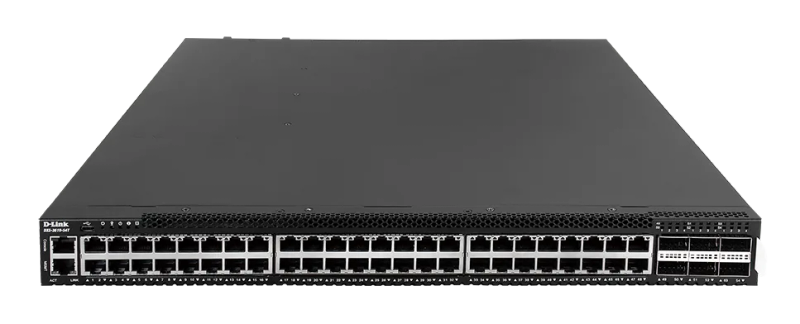 D-Link DXS-3610-54T/SI L3 stackable switch, 48x 10G RJ45, 6x 40G/100G QSFP28