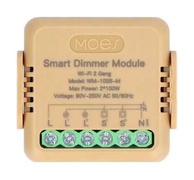 Chytrý ovladač osvětlení MOES Switch Module MS-105B-M WiFi Tuya