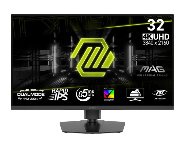 MSI MAG/322URDF E16/31,5"/IPS/4K UHD/160Hz/0,5ms/Černá/3R
