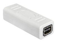 DisplayPort gender changer - Mini DisplayPort (F) do Mini DisplayPort (F) - 3.9 cm - bílá