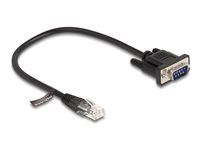 Cable RJ45 plug to Serial RS-232 D-Sub 9