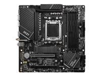 Základní deska - mini ATX - Socket AM5 - AMD B650 Čipová sada - USB 3.2 Gen 2, USB-C 3.2 Gen2, USB 3.2 Gen 1 - 2.5 Gigabit LAN, Wi-Fi 6, Bluetooth - vestavěná grafika (vyžaduje CPU) - HD Audio (8 kanálů)