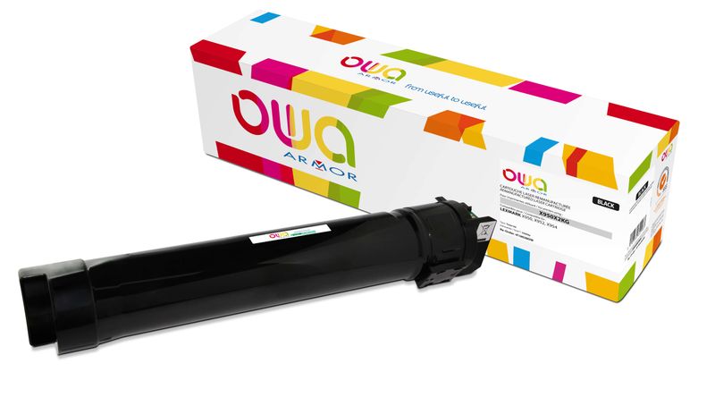 OWA Armor toner kompatibilní s Lexmark X950X2KG, 32000st, černá/black