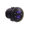 Palubní LED hodiny 12-24V STU 34671