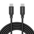 Kabel KRUGER & MATZ KM1261 Basic USB-C/USB-C 2,5m Black