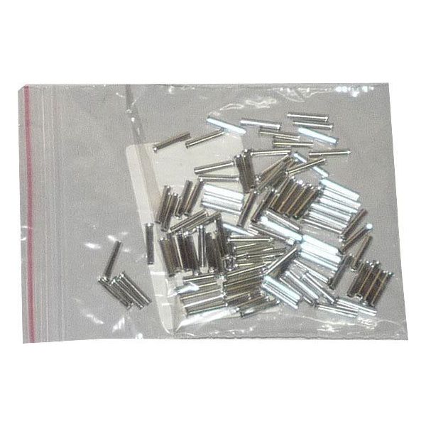 Dutinka pro kabel 1mm2 celokovová, 100ks