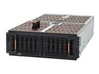 Police - 102 zásuvky (SAS-3) - HDD 5.88 TB x 102 - k upevnění na regál - 4U