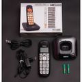 MAXCOM MC6800 DECT, telefonní přístroj, černý
