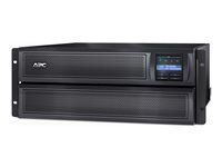 UPS (montáž do racku / externí) - AC 208/230 V - 2700 watt - 3000 VA - 1 fáze - Ethernet 10/100, RS-232, USB - výstupní konektory: 12 - 4U - černá - APC Take-Back - s APC UPS Network Management Card AP9631