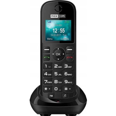 MAXCOM MM35D SE, Telefon na SIM, černý