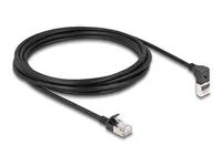 RJ45 Network Cable Cat.6A S/FTP Slim 90°
