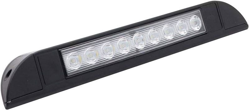 LED světlo 12-24V do karavanu nebo lodi černé, délka 255mm