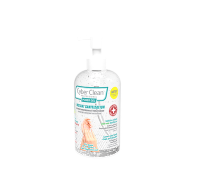 CyberClean POWER GEL - instant liquid sanitizer 7 oz / 220 ml (47029)