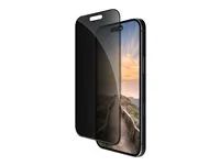 Ochrana obrazovky pro mobilní telefon - s bezpečnostním filtrem - barva rámu černá - pro Apple iPhone 17 Pro Max