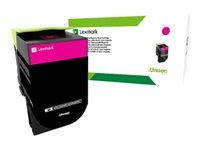 Purpurová - originální - kazeta s barvivem LCCP, LRP - pro Lexmark CX310dn, CX310n, CX410de, CX410dte, CX410e, CX510de, CX510dhe, CX510dthe