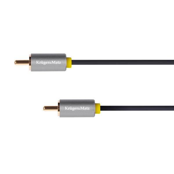 Kabel 1x Cinch konektor/1x Cinch konektor 1,8m KRUGER & MATZ KM1202 Basic