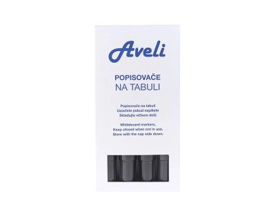 Popisovače sada AVELI černé
