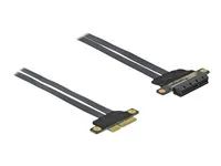 Riser Karte PCI Express x4 zu x4 mit fle