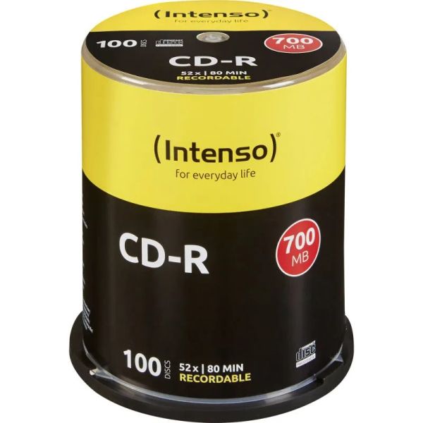 INTENSO CD-R Cake Case 700MB 100ks
