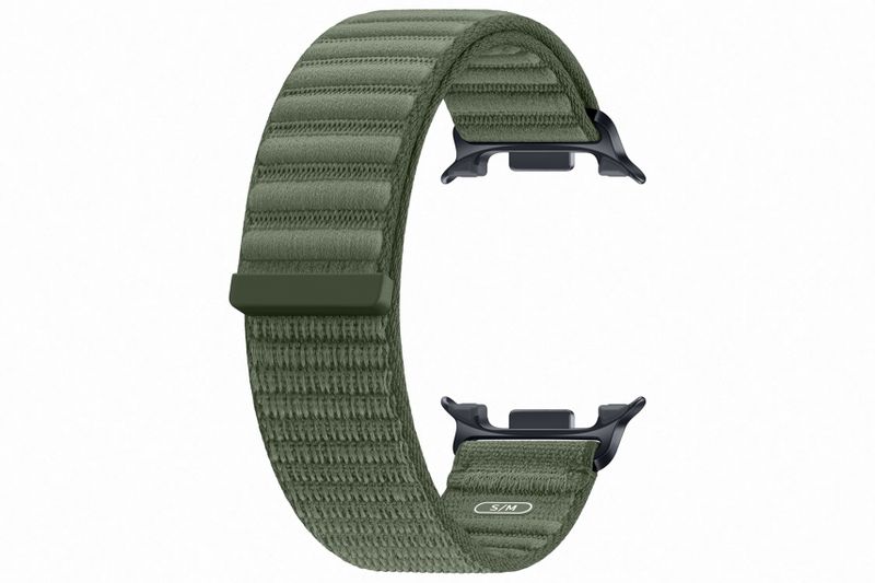Samsung Látkový řemínek (velikost S/M) Watch9 Olive