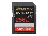 Paměťová karta flash - 256 GB - Video Class V30 / UHS-I U3 / Class10 - SDXC UHS-I