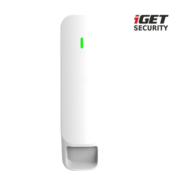 iGET SECURITY MP31 - bezdrátový záclonový pohybový PIR senzor pro alarm M6-4G s nastav. citlivosti