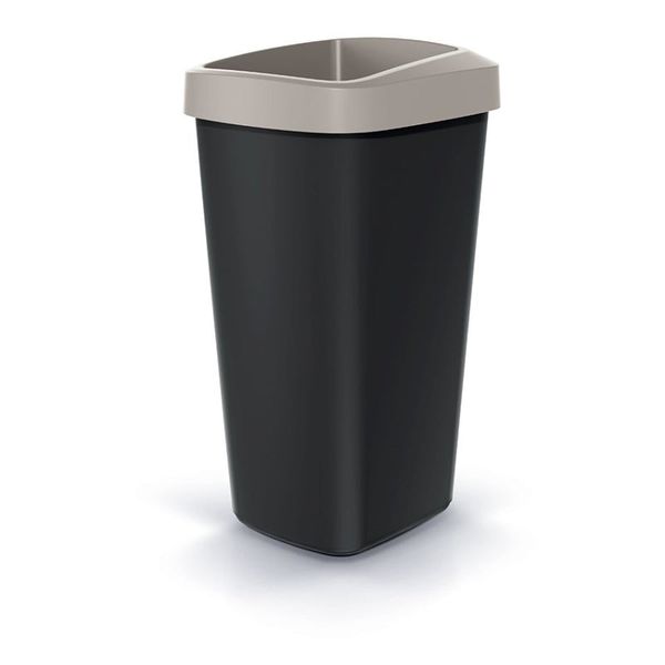 Koš odpadkový COMPACTA Q DROP světle hnědá 25l