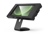 Compulocks Galaxy Tab Active 3/5 8" Apex Enclosure Core Stand - Stojan - odkrytá prední/zadní kamera a senzory - pro tablet - uzamykatelný - kovový rám - cerná - velikost obrazovky: 8" - montáž na stenu, cítac - pro Samsung Galaxy Tab Active3, Tab Active5