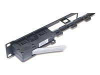 Panel pro uspořádání kabelů - černá - 1U - pro P/N: AR106VI, AR109SH4, SMT1500RM2UCUS, SMTL1500RM3UCNC, SMX2KR2UX145, SMX3KR2UNCX145