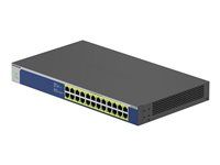 Přepínač - neřízený - 24 x 10/100/1000 (PoE+) - desktop, Lze montovat do rozvaděče - PoE+ (300 W) - AC 100 - 230 V