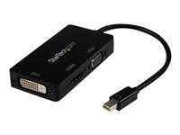 Mini DisplayPort to VGA DVI HDMI Adapter - MDP2VGDVHD